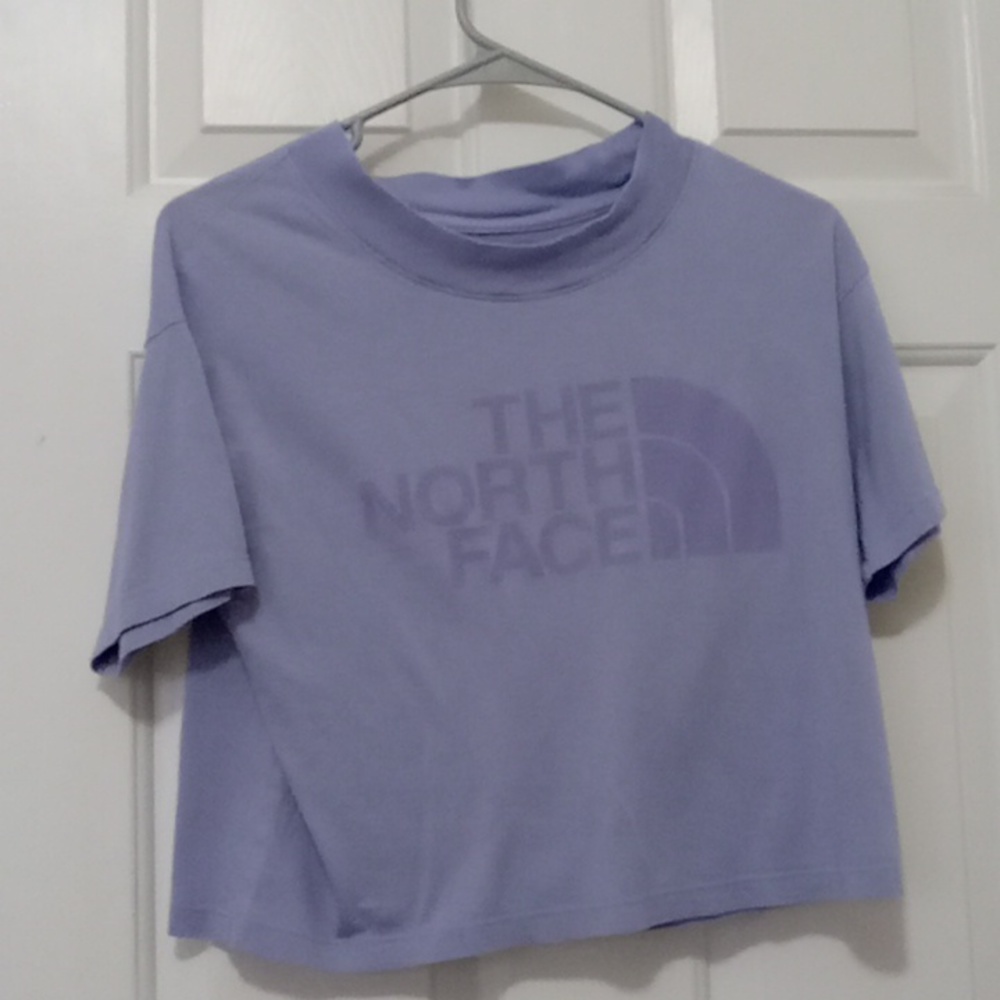 The North Face shirt. Purple. XS